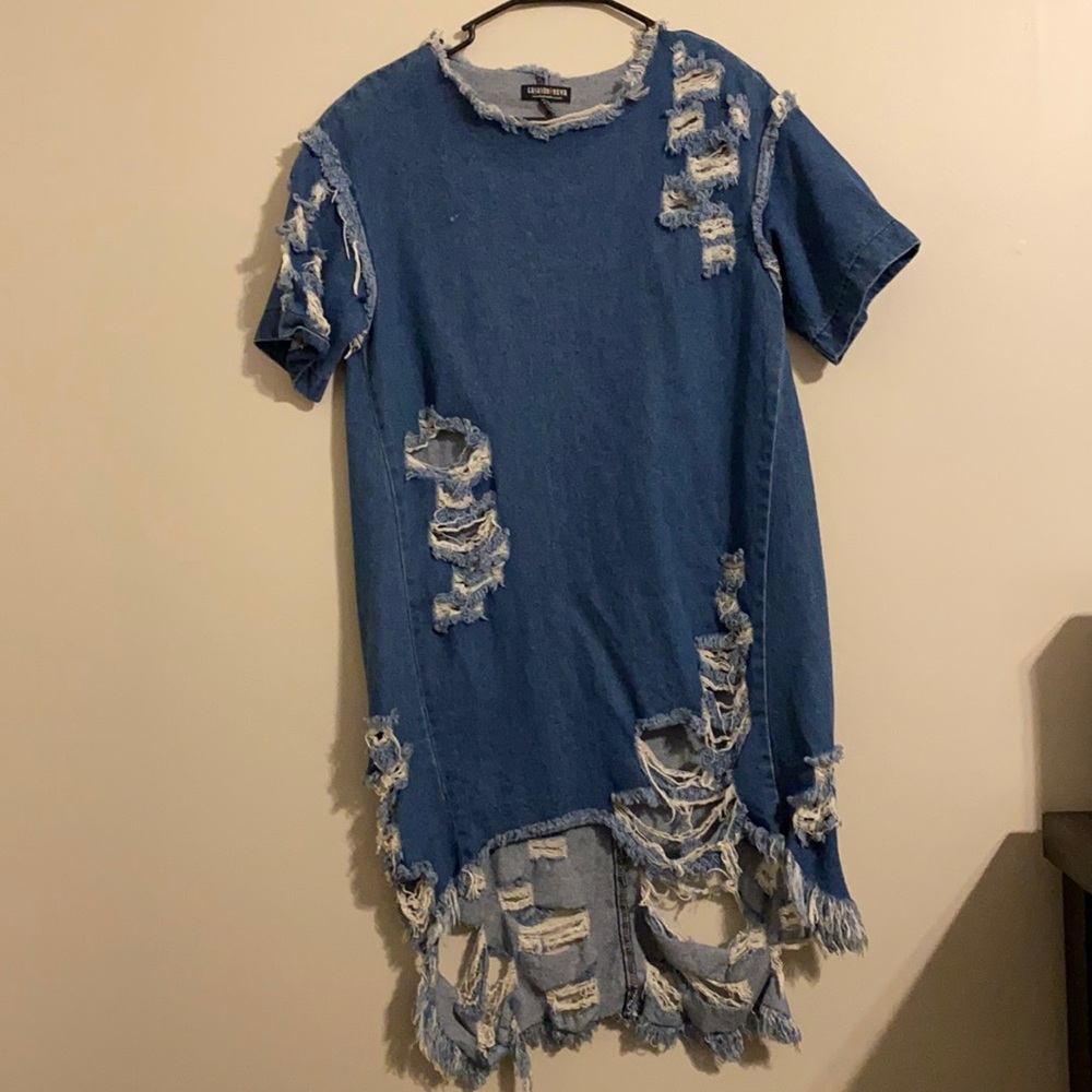 Fashion Nova Denim Dress